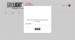 Desktop Screenshot of grillight.com